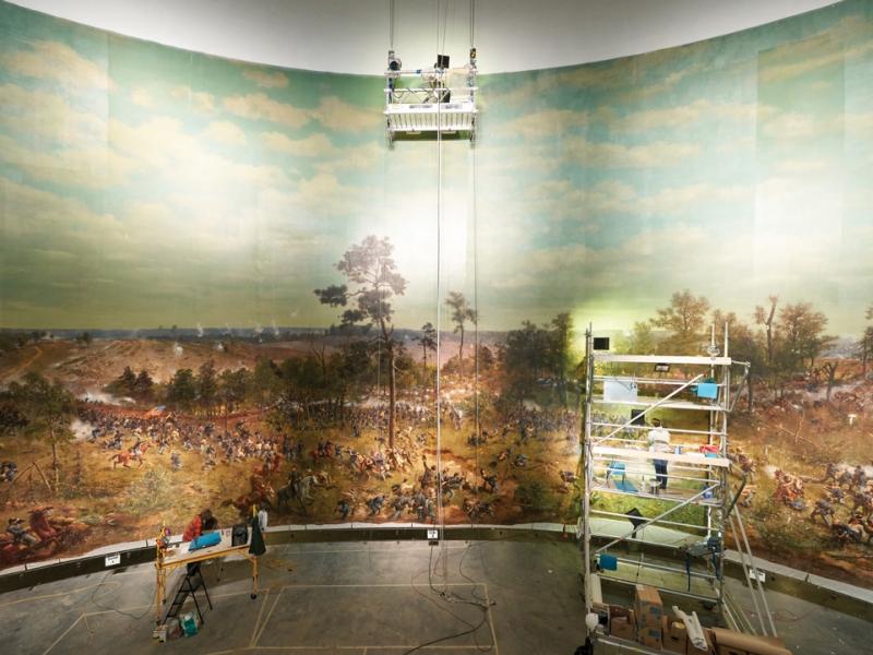 Image of ArtsATL.com: Cyclorama: The Big Picture at Atlanta History Center (video)