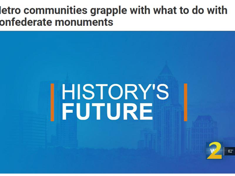 Image of WSBTV: Metro communities grapple with what to do with Confederate monuments