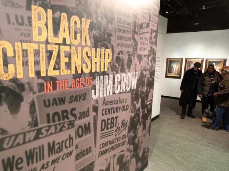 Image of Atlanta Journal-Constitution: Atlanta History Center exhibit showcases fight for "Black Citizenship"